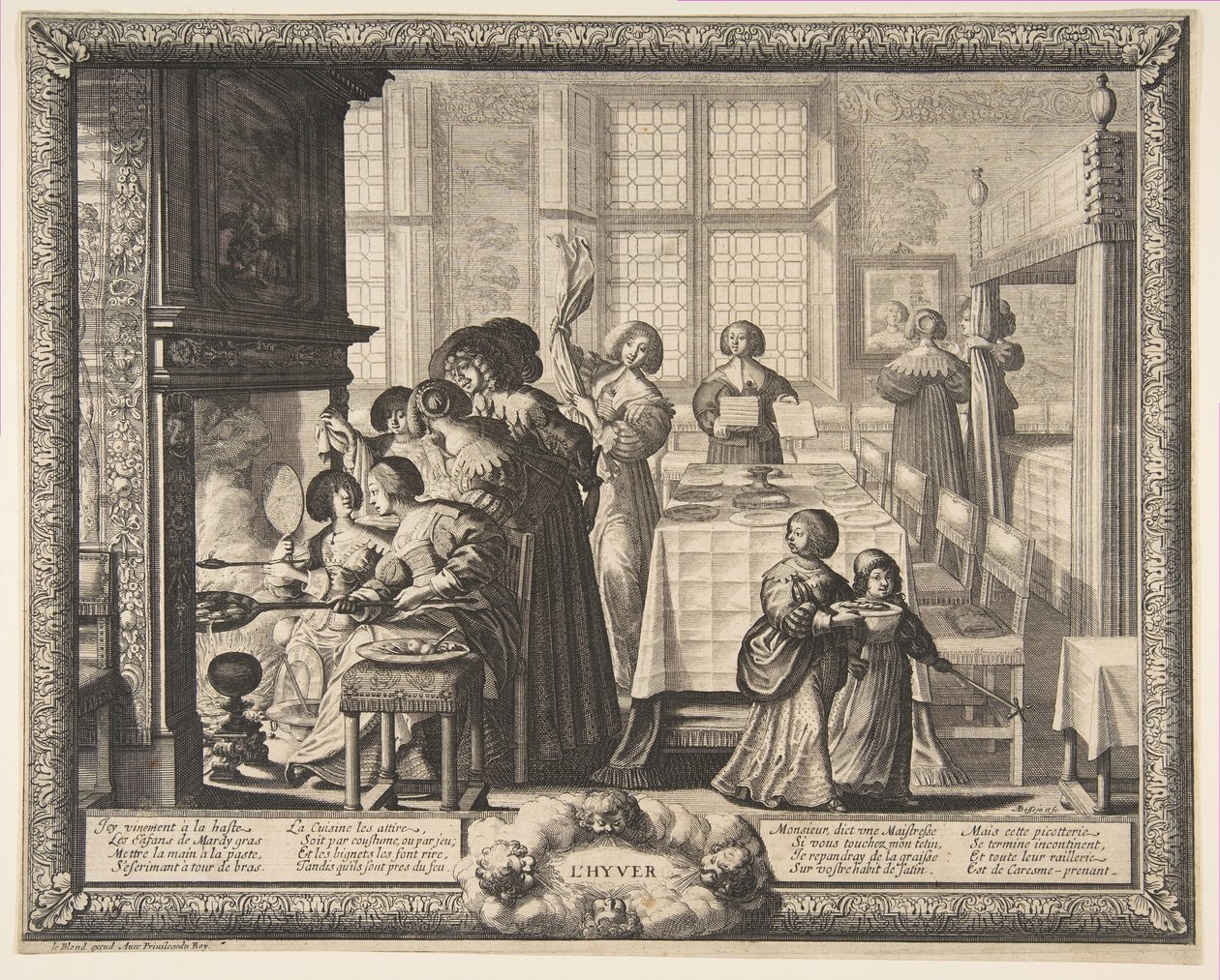 Tél, kb. 1637. alkotó: Abraham Bosse