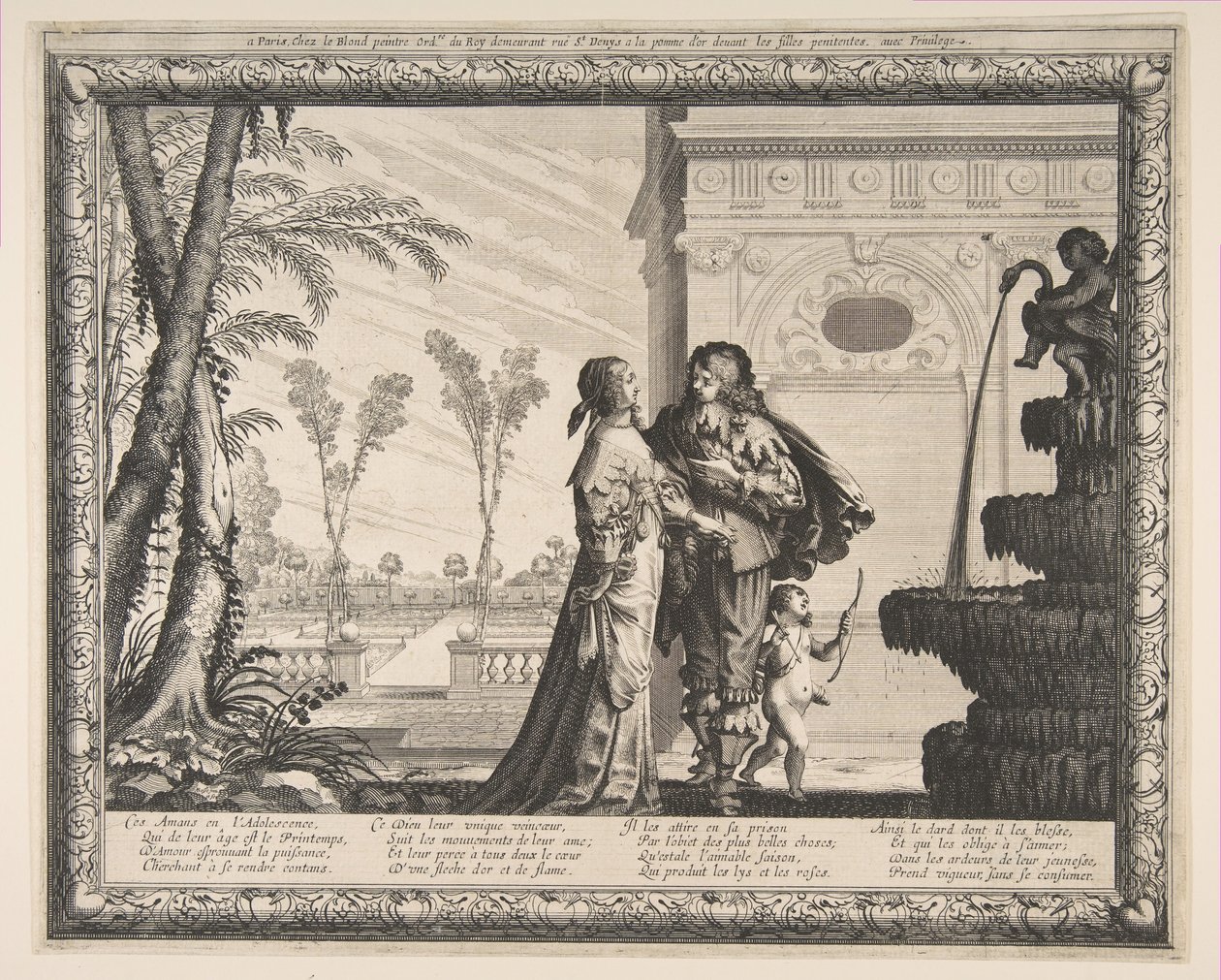 Ifjúság, 1636. alkotó: Abraham Bosse