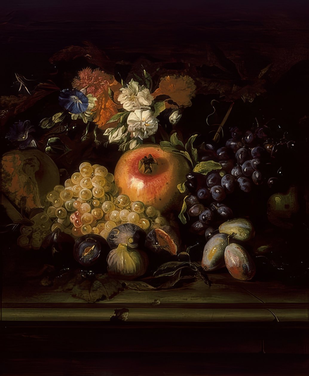 Csendélet virágokkal és gyümölcsökkel alkotó: Abraham Brueghel