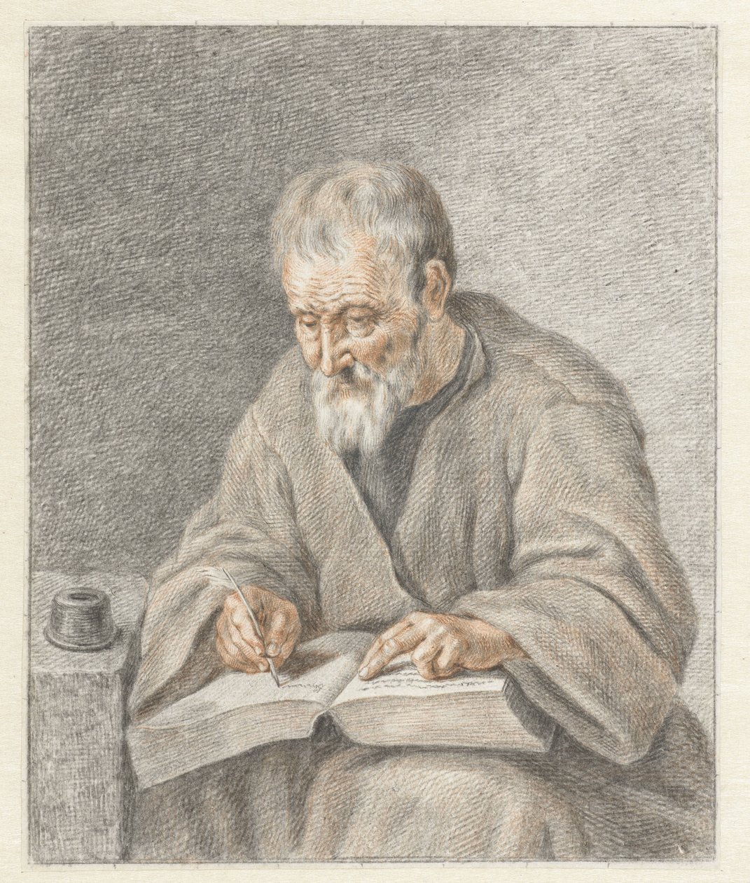 Öreg ember írás a könyvben alkotó: Abraham Delfos