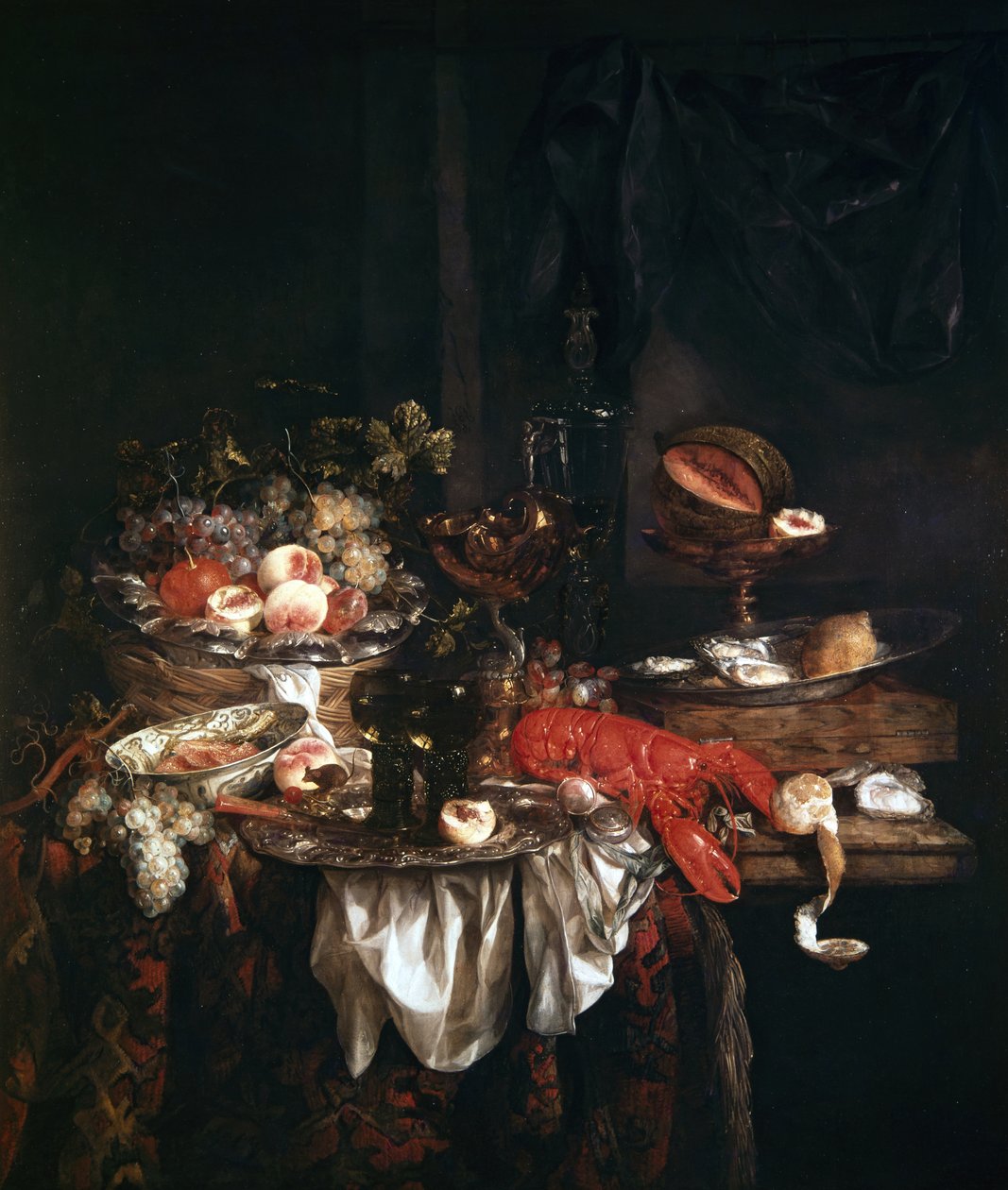 Csendélet alkotó: Abraham Hendricksz van Beyeren
