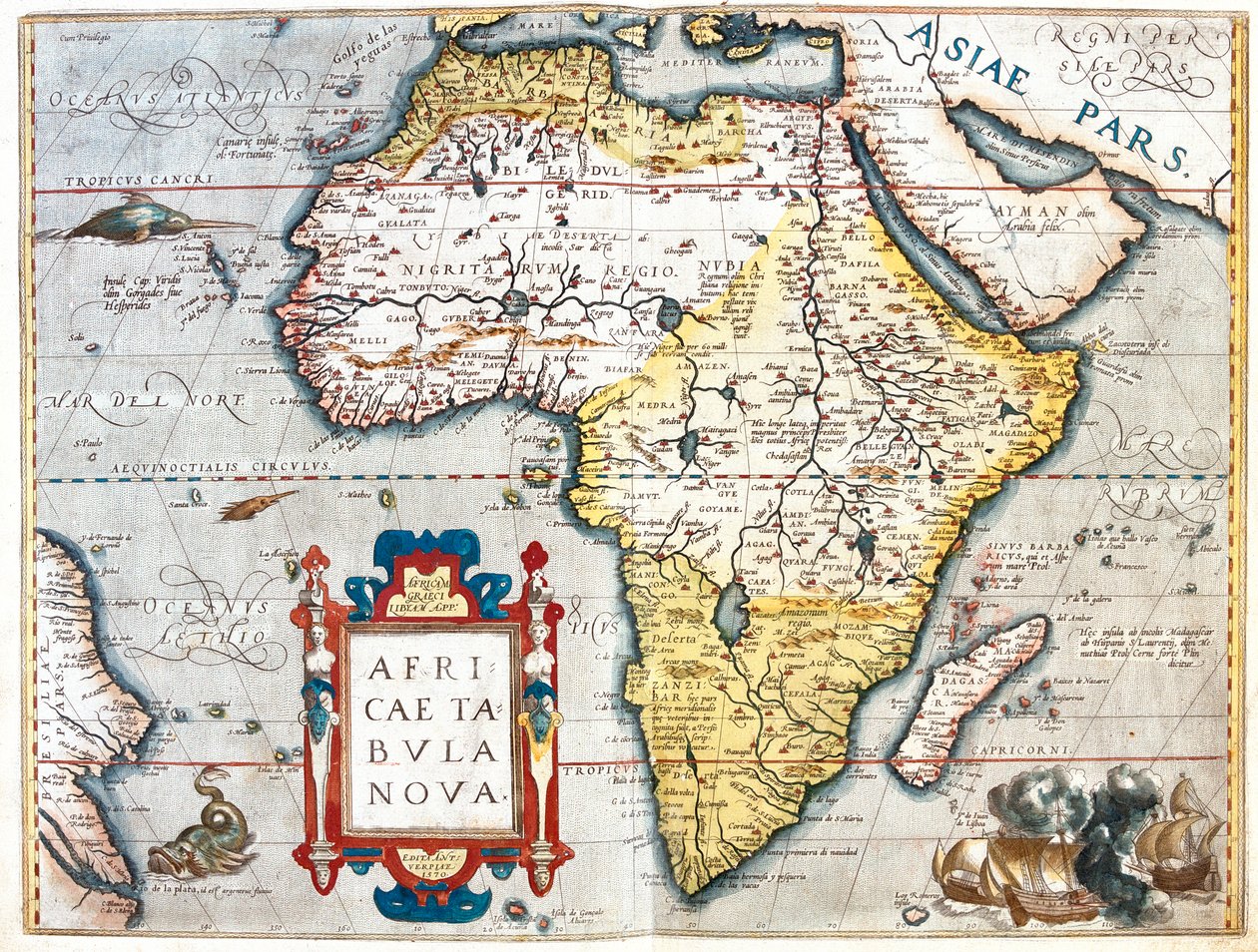 Afrika alkotó: Abraham Ortelius