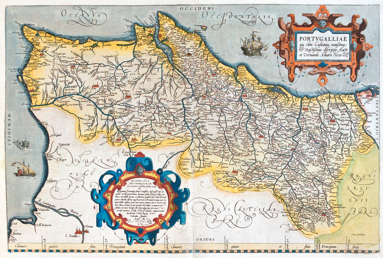 Portugália alkotó: Abraham Ortelius