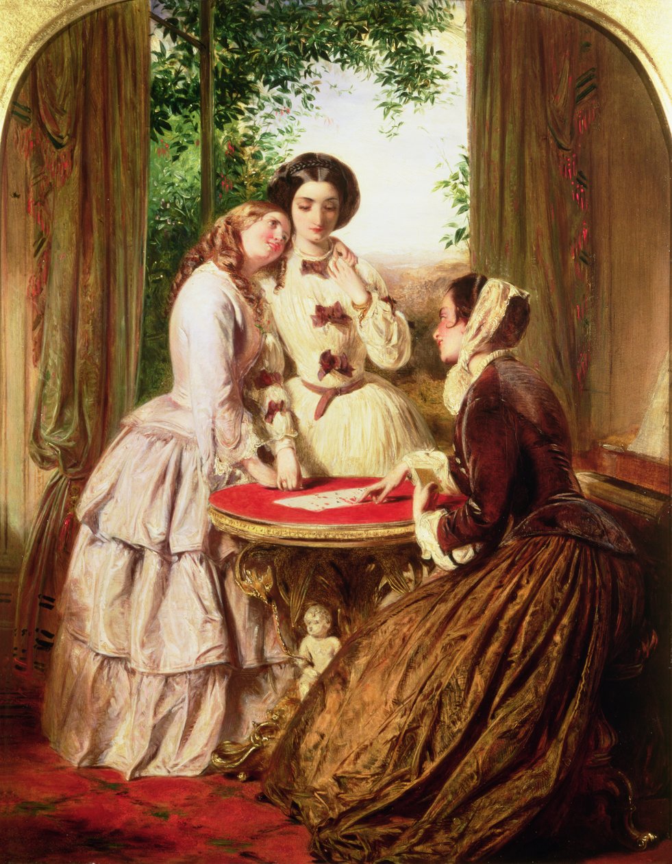 Kétes vagyon (olaj a panelen) alkotó: Abraham Solomon