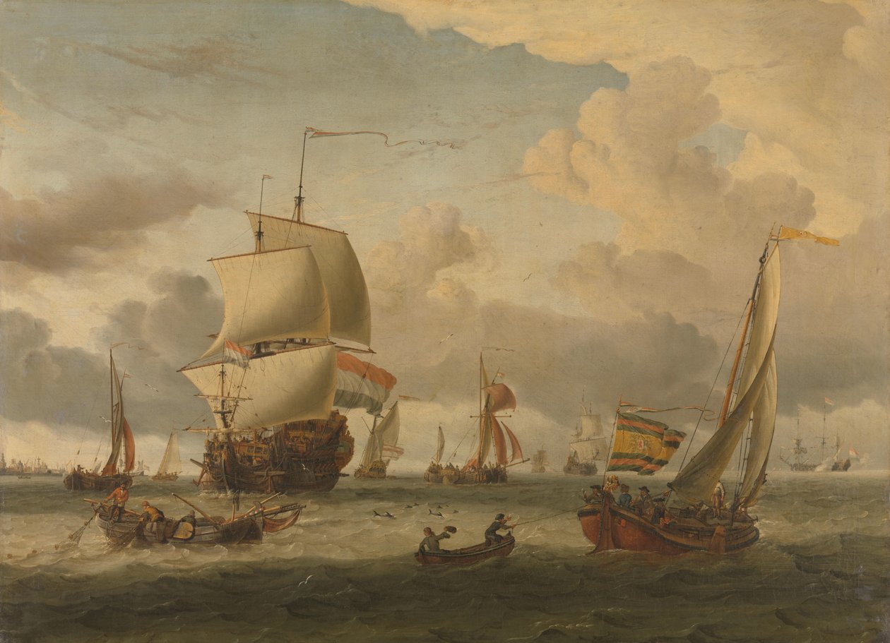 Enkhuizen útjai alkotó: Abraham Storck