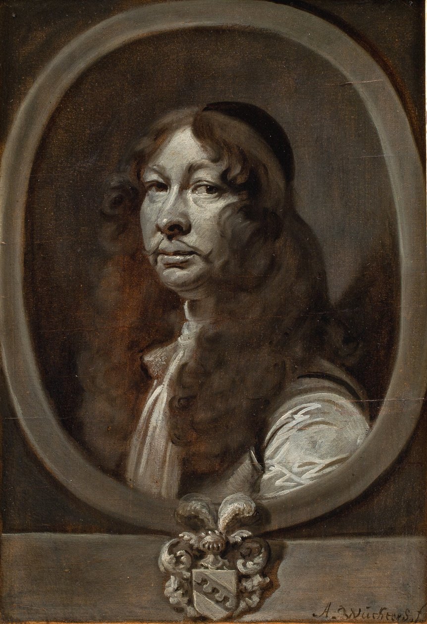 Heinrich von Delwig, svéd ezredes alkotó: Abraham Wuchters