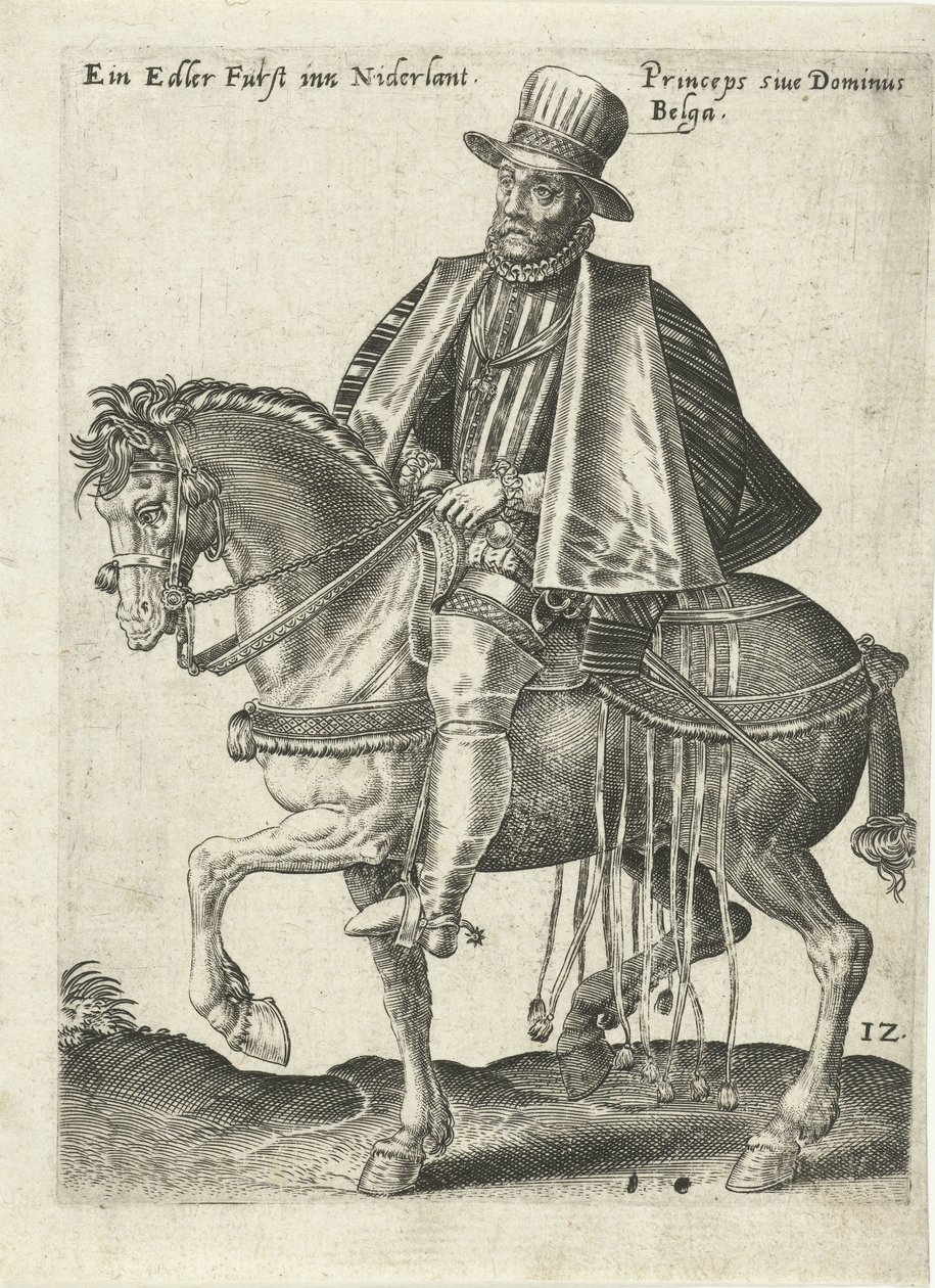 Holland herceg lóháton alkotó: Abraham de Bruyn (attributed to)