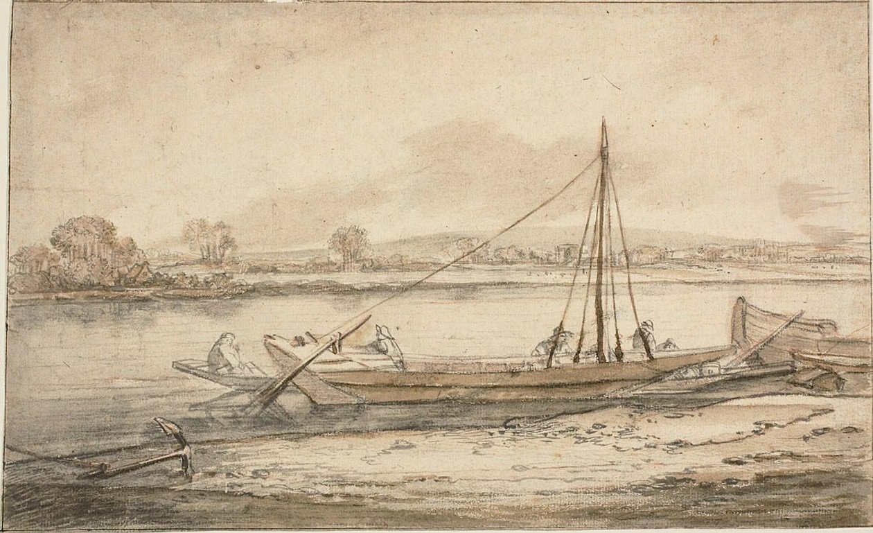 Folyami jelenet alkotó: Abraham de Verwer