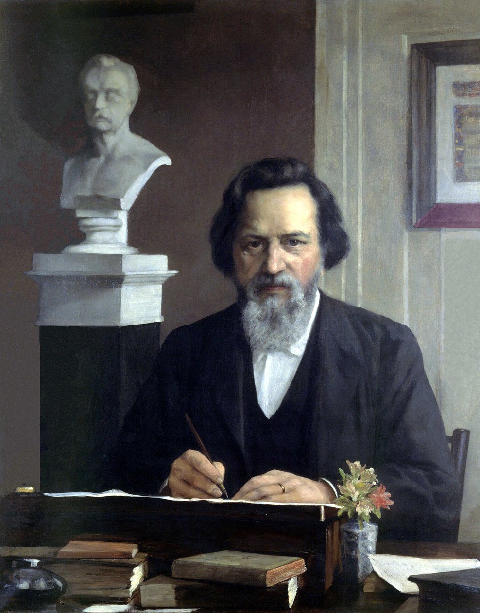 Franciscus Cornelis Donders (1818–1889), holland fiziológus és szemész alkotó: Bramine Hubrecht