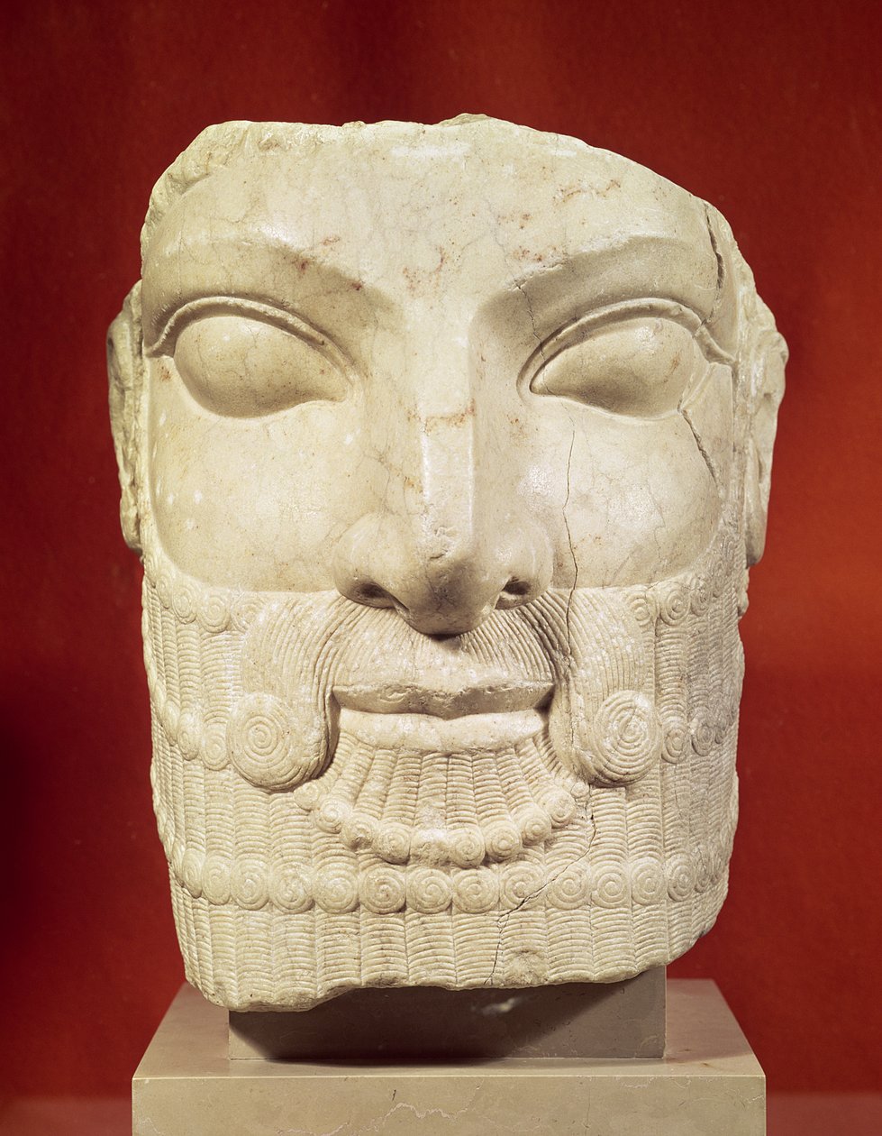 Királyi fej (márvány) alkotó: Achaemenid