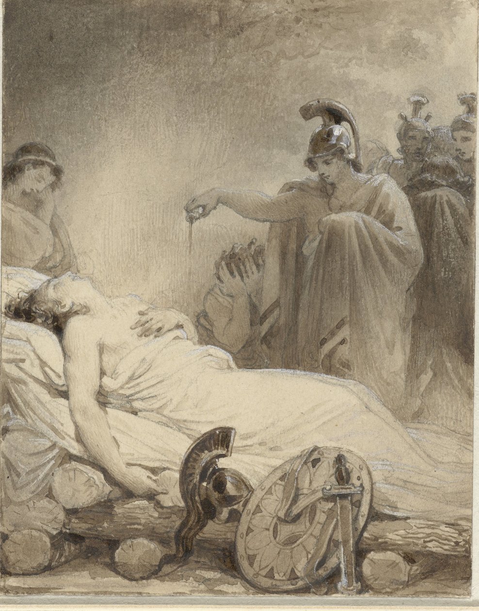 Telemachus alkotó: Achille Devéria