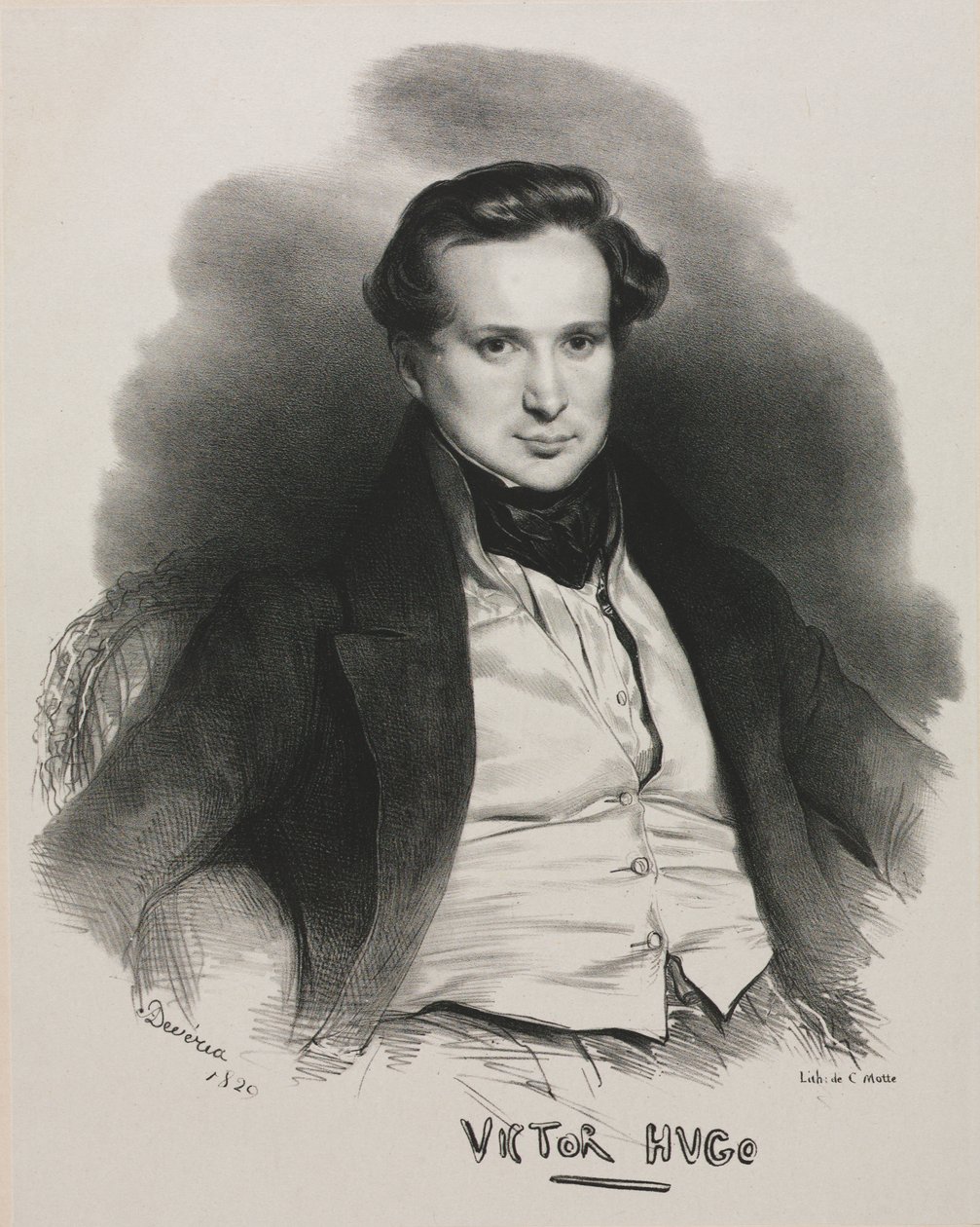 Victor Hugo alkotó: Achille Devéria