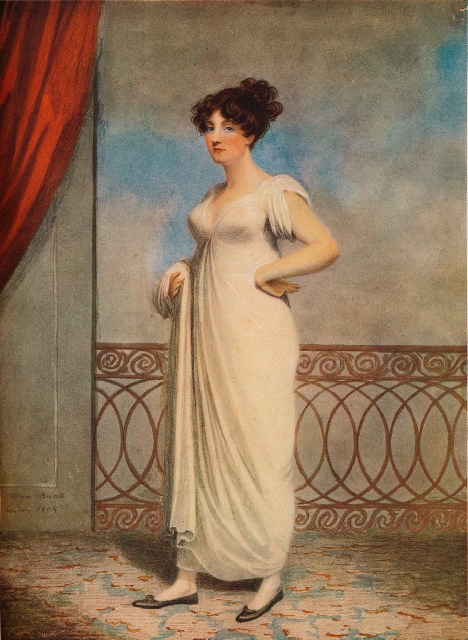 Egy hölgy portréja, 1804 alkotó: Adam Buck