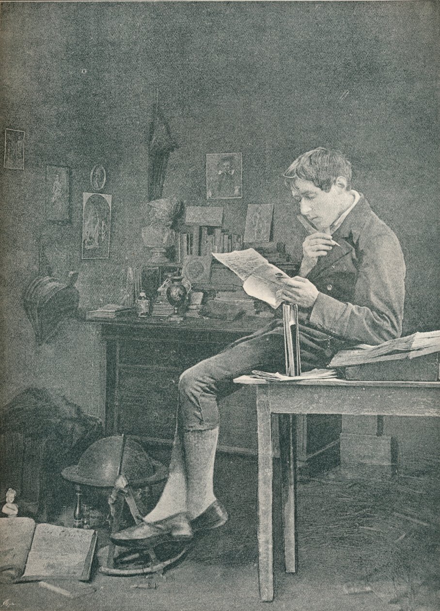 „A diák”, 1877 alkotó: Adam Diston