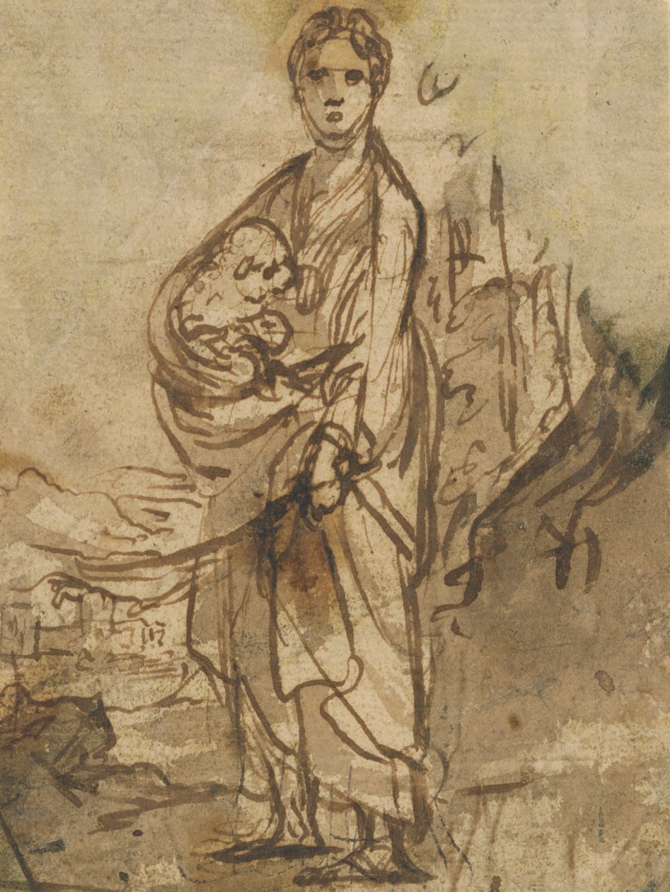 Szent Ágnes alkotó: Adam Elsheimer