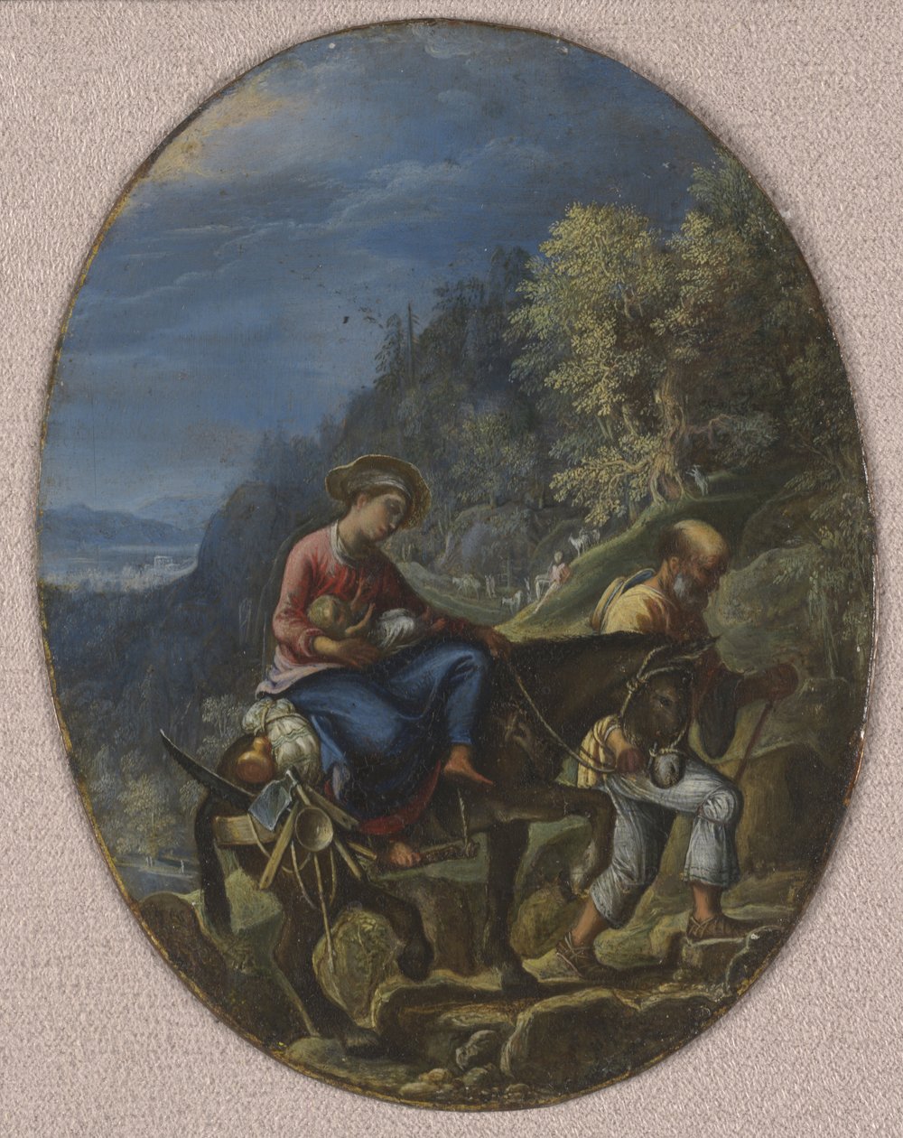 Az egyiptomi menekülés alkotó: Adam Elsheimer