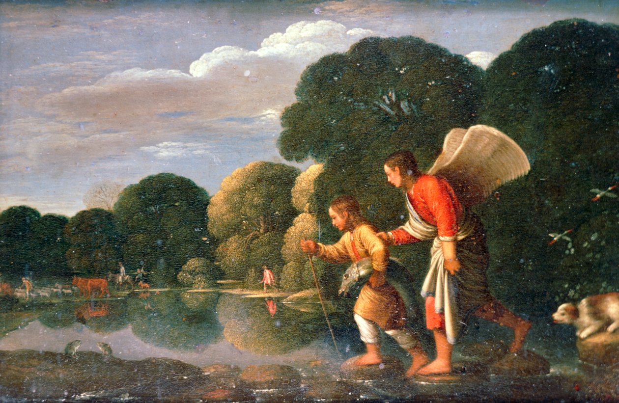 Tóbiás és Angyal, 1578-1610 alkotó: Adam Elsheimer