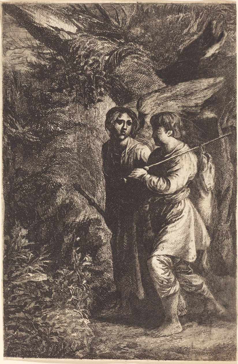 Tóbiás és az angyal alkotó: Adam Elsheimer