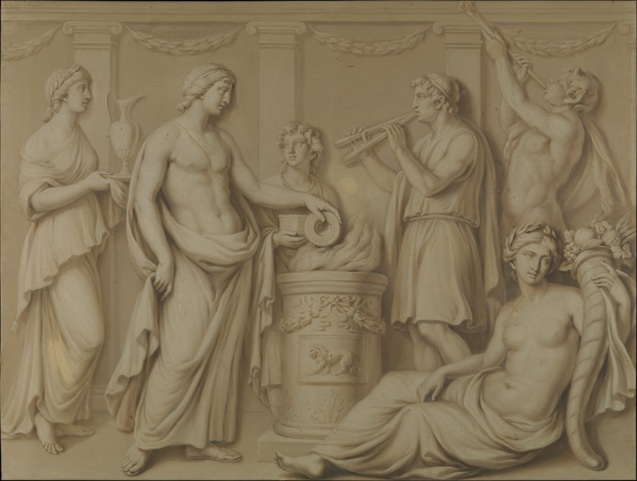 Ünnepi jelenet, 1765-66. alkotó: Adam Partnership