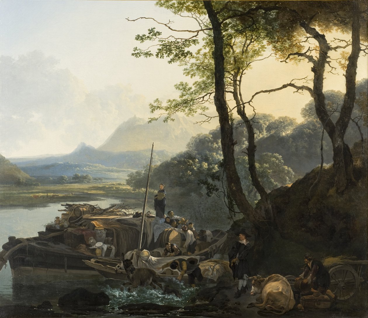 A komp, 1657 körül alkotó: Adam Pynacker