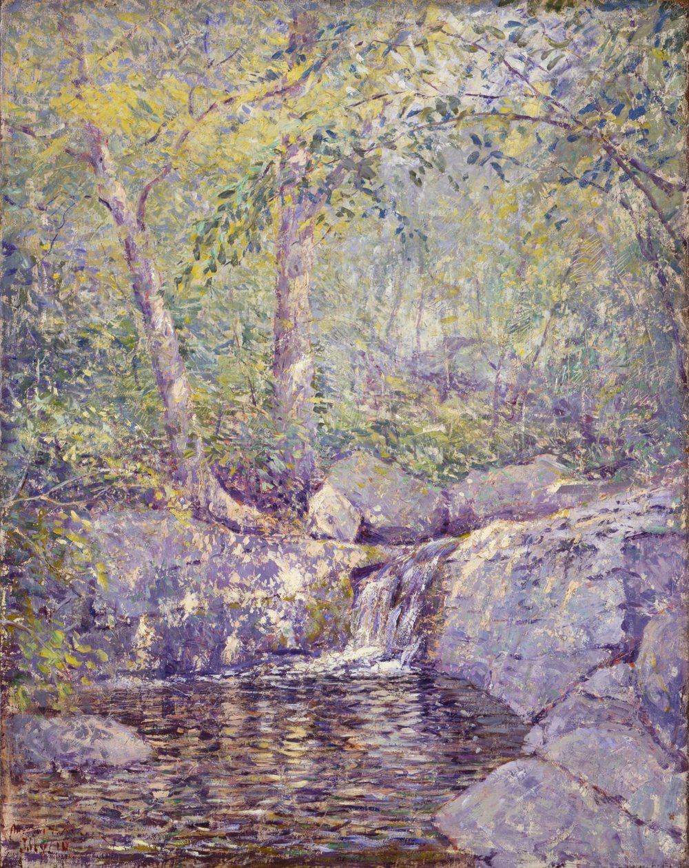 A vízesés, 1910. alkotó: Addison Thomas Millar