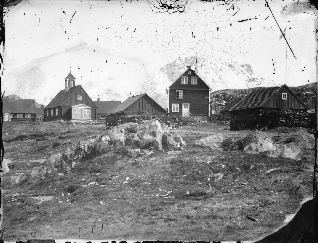 Holsteinborg (ma Sisimiut) alkotó: Admiral Edward Augustus Inglefield