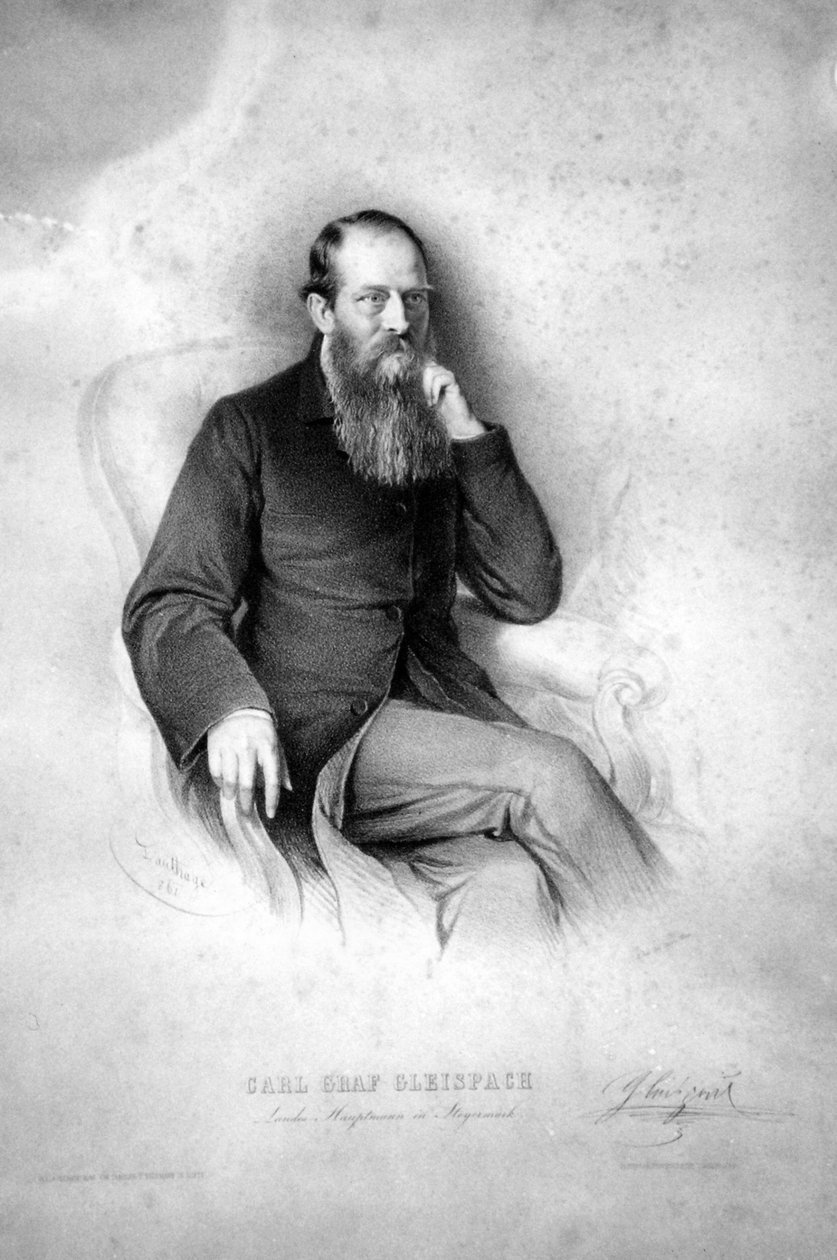 Karl Josef von Gleispach alkotó: Adolf Dauthage