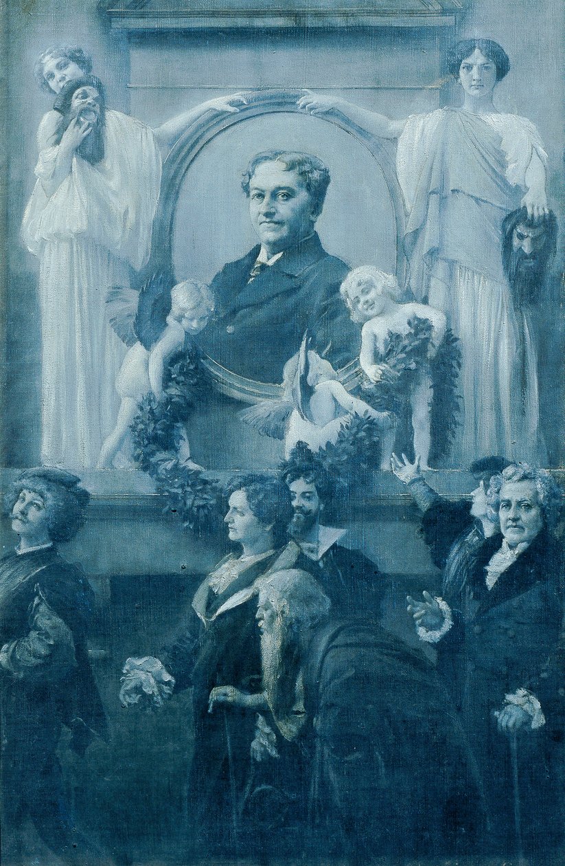 Ernst Hartmann udvari színész alkotó: Adolf Hiremy Hirschl