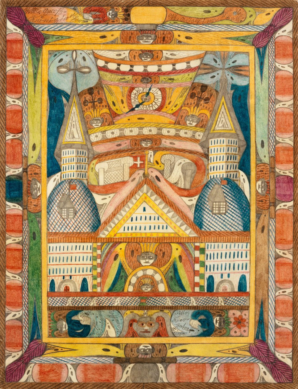 Lionics alkotó: Adolf Wolfli