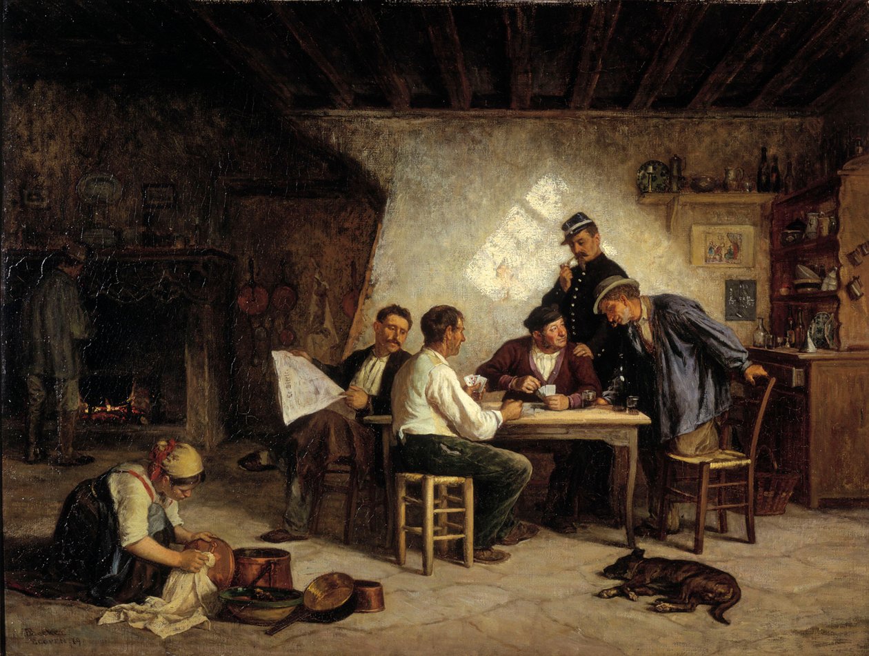 Piquet játéka alkotó: Adolf von Becker