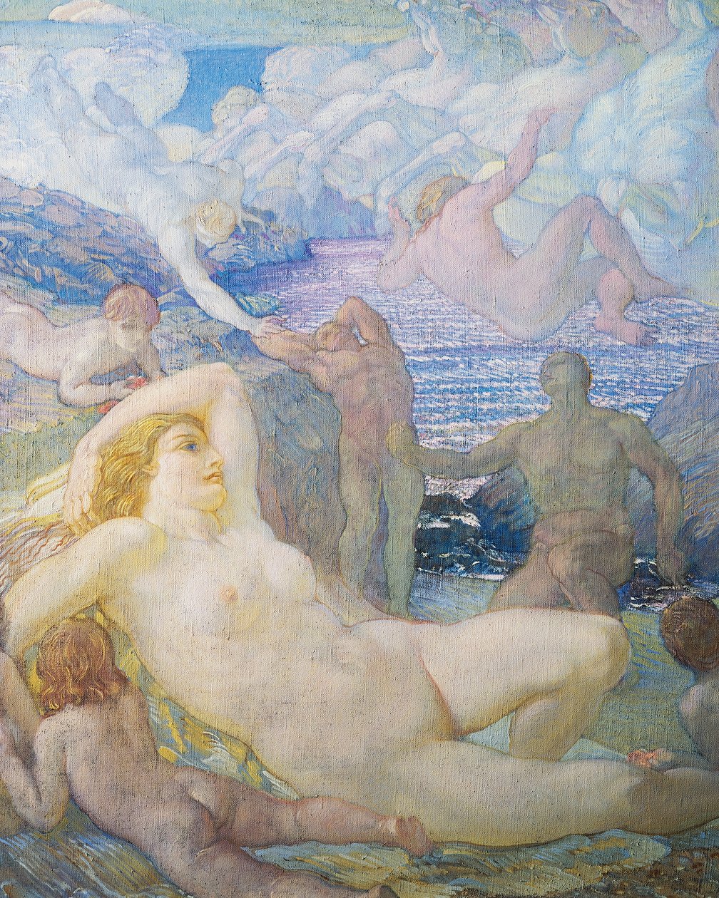 Aurora vagy Mater Matuta alkotó: Adolfo de Carolis