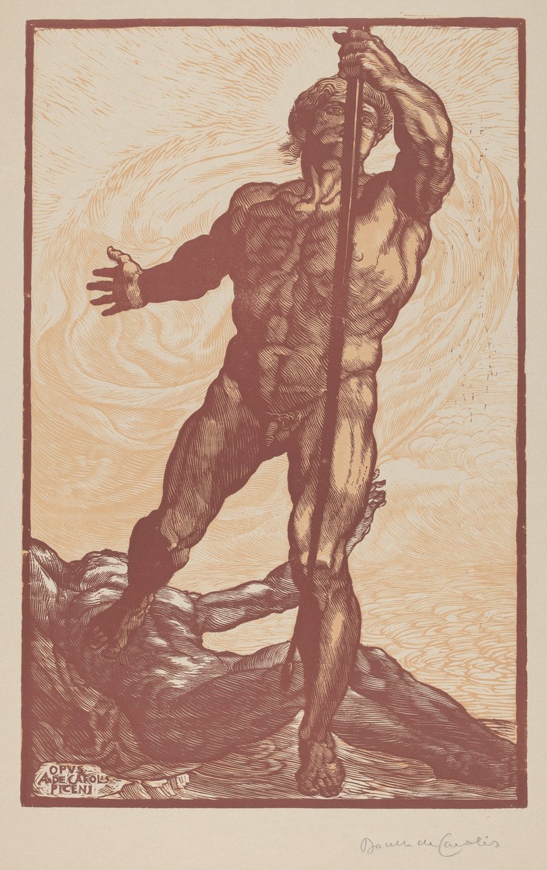 Az íjász [The Archer] alkotó: Adolfo de Carolis