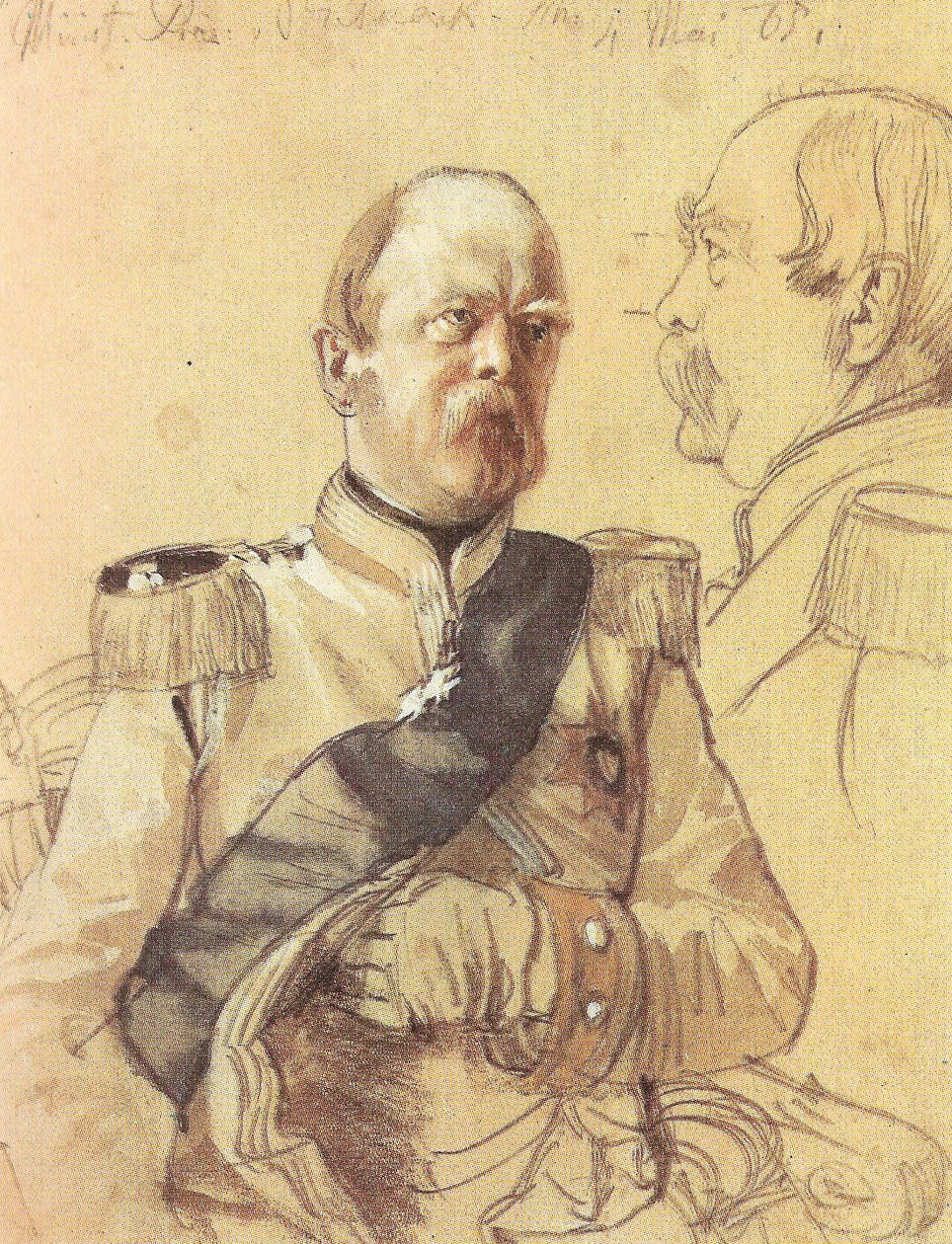 Bismarck alkotó: Adolph Menzel