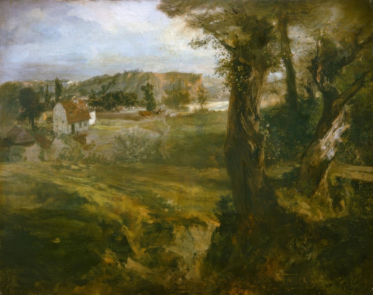 A Kreuzbergben alkotó: Adolph Menzel
