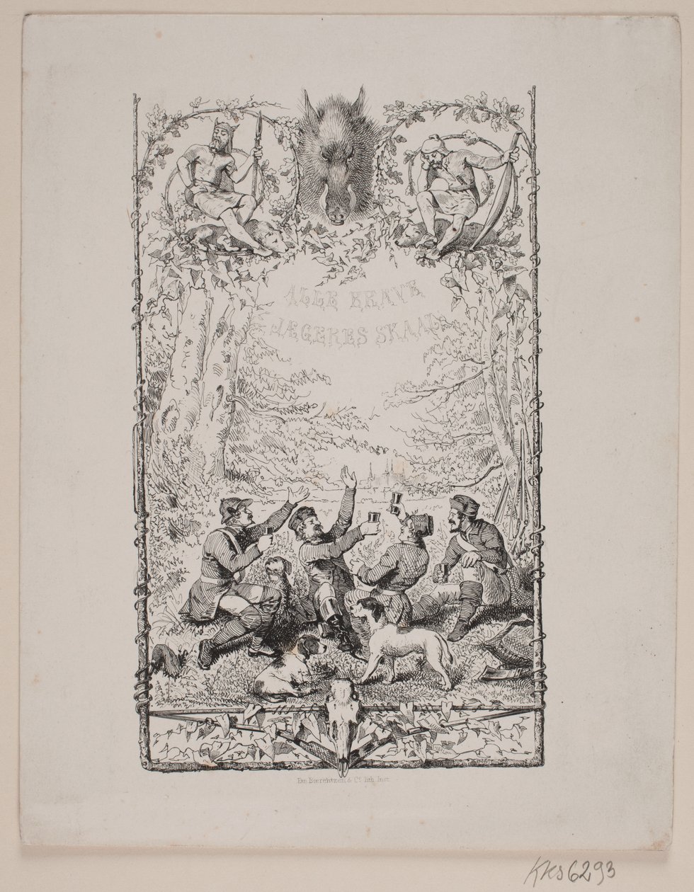Minden bátor vadász pirítósa alkotó: Johan Adolph Kittendorff