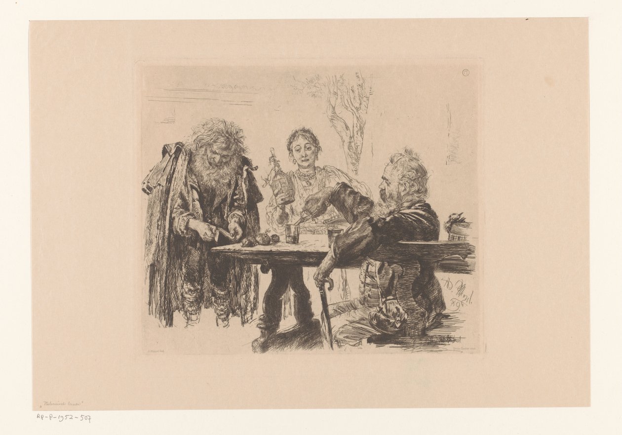 tanulni olaszul alkotó: Adolph Menzel