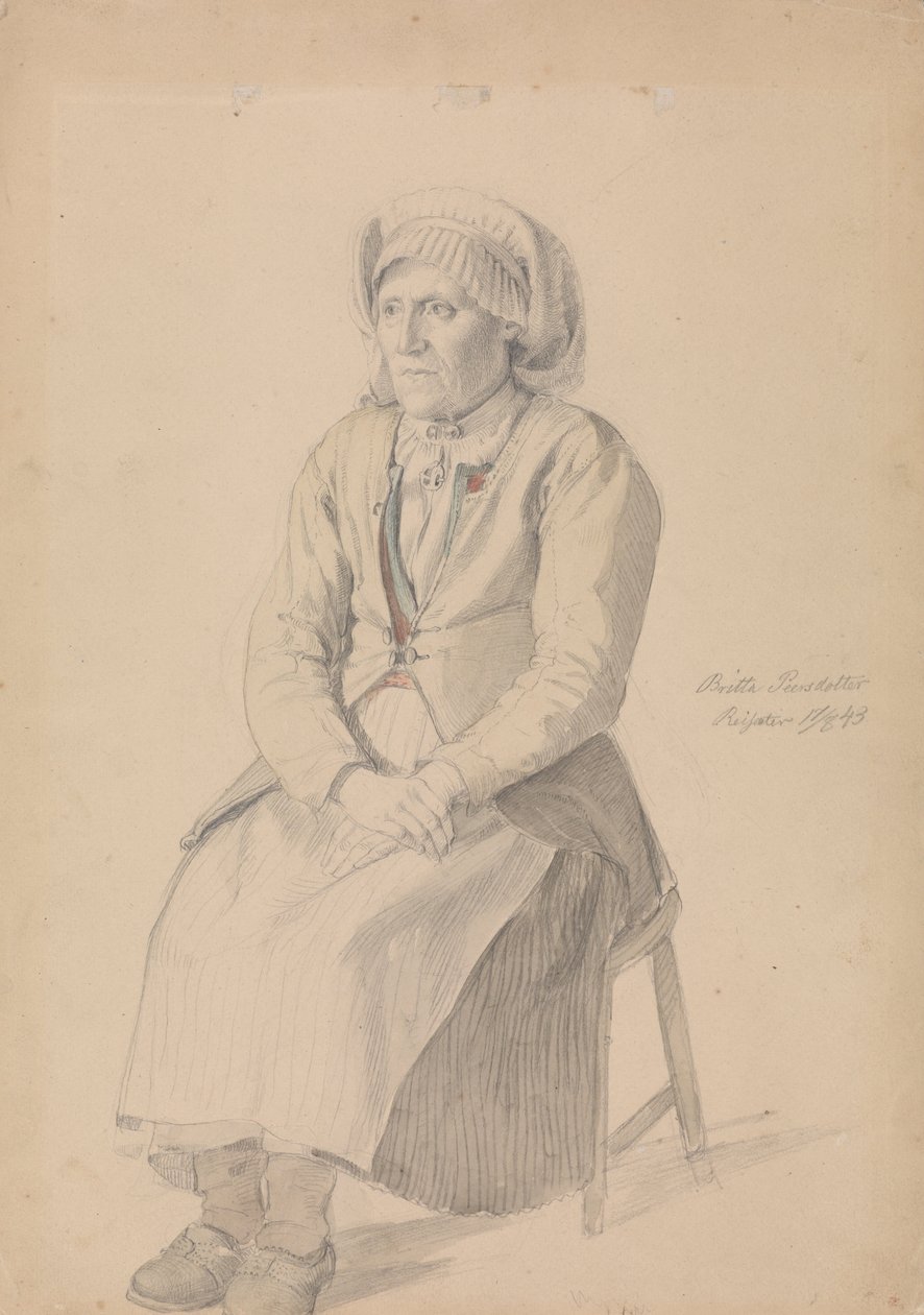 Britta Peersdotter Reisæter, Ullensvang alkotó: Adolph Tidemand