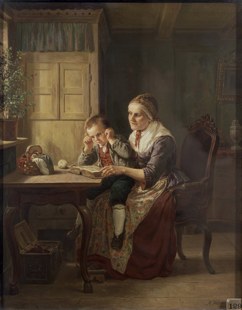 Nagyi Drágája alkotó: Adolph Tidemand