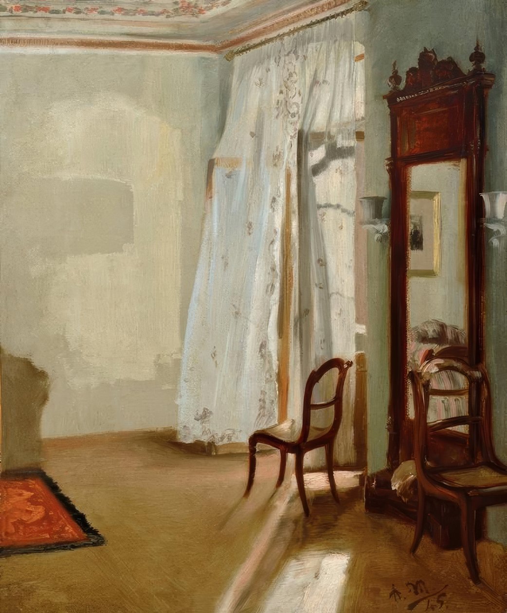 Az erkélyes szoba alkotó: Adolph Menzel