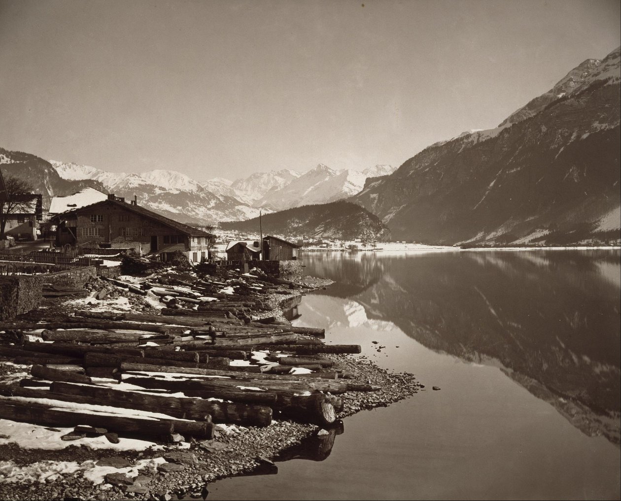 Brienz-tó alkotó: Adolphe Braun