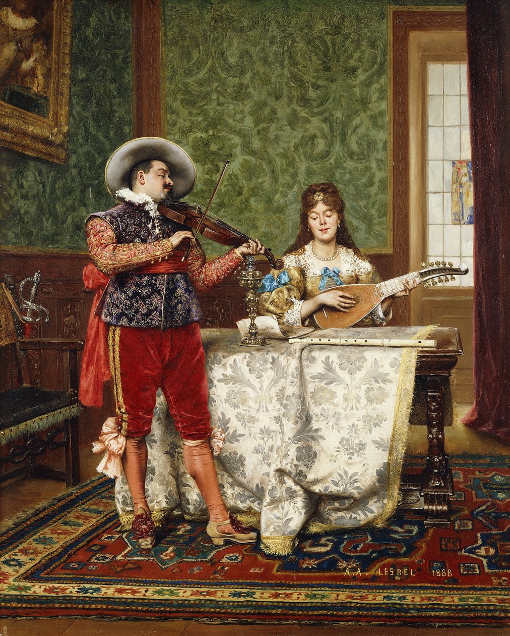 A Duett alkotó: Adolphe Alexandre Lesrel