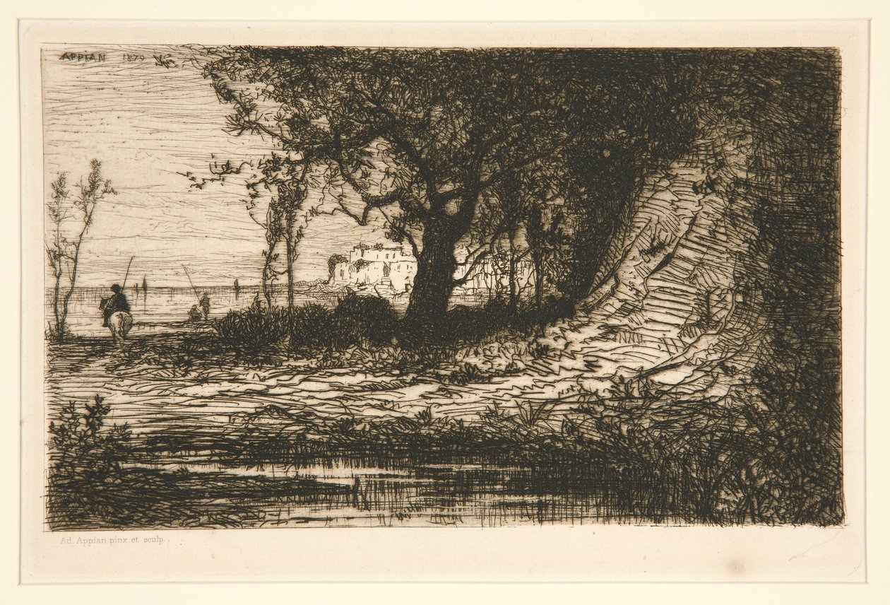 Menton környékén (Alpes Maritimes) alkotó: Adolphe Appian