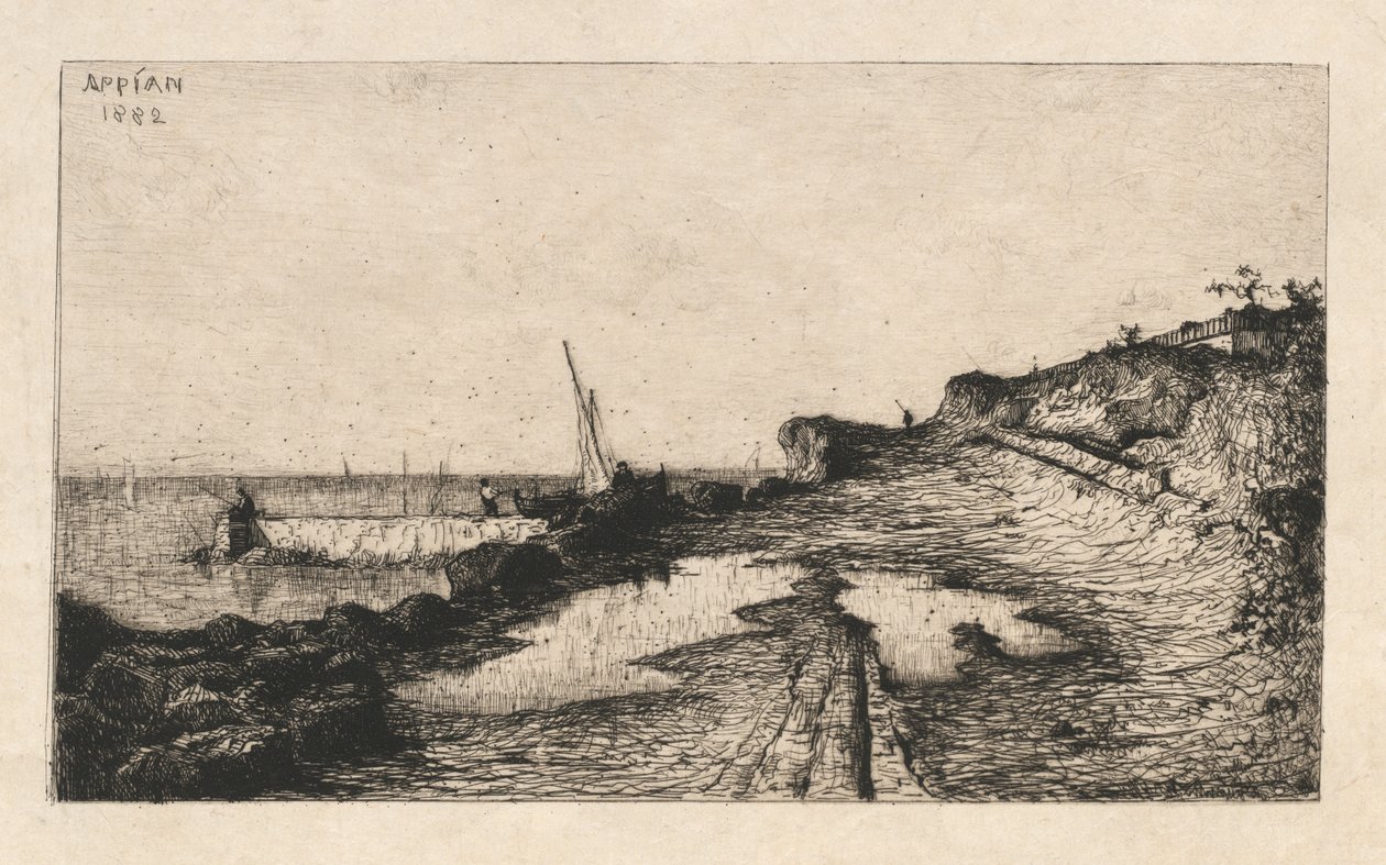 Carqueronne környéke Carqueronne környéke, 1882. alkotó: Adolphe Appian