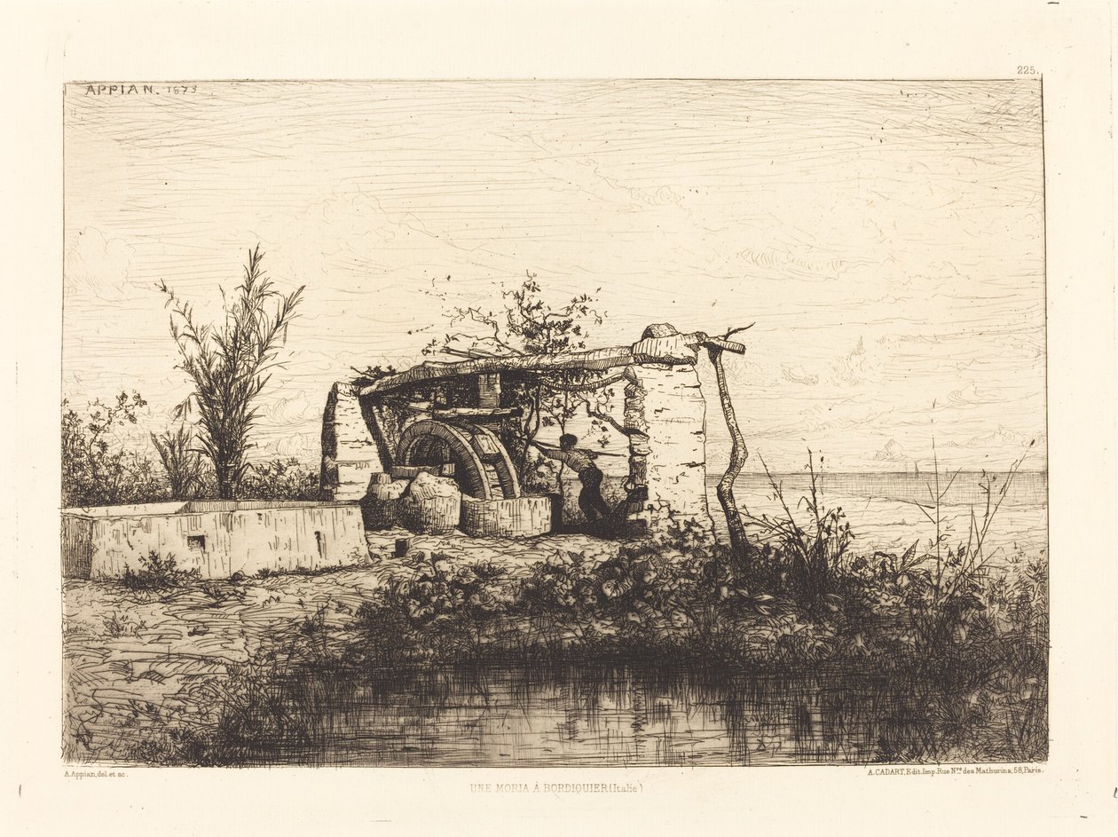 Moria Bordiquierben (Olaszország) alkotó: Adolphe Appian
