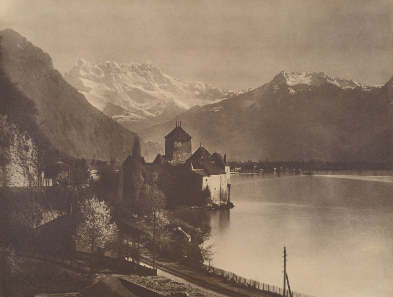 Chillon kastély alkotó: Adolphe Braun