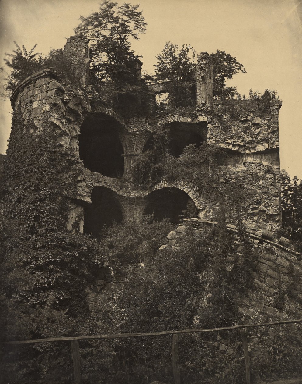 [Heidelbergi kastély] alkotó: Adolphe Braun