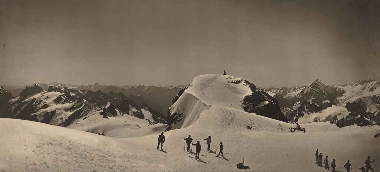 Mont Titlis csúcsa, Svájc alkotó: Adolphe Braun