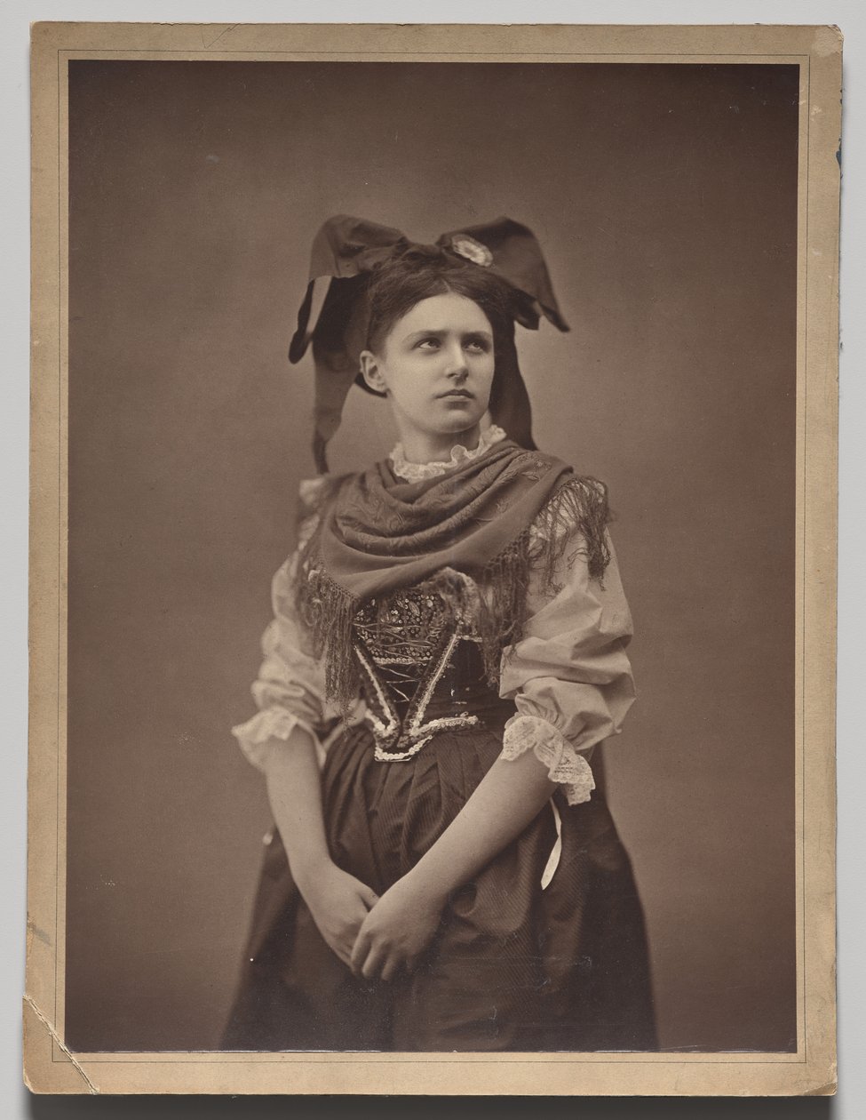 Fiatal Alsacienne Nő alkotó: Adolphe Braun