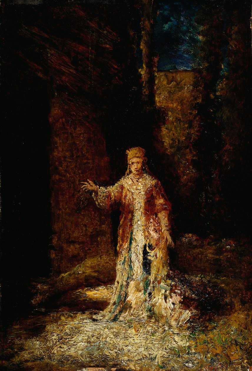 Lady Macbeth alkotó: Adolphe Joseph Thomas Monticelli