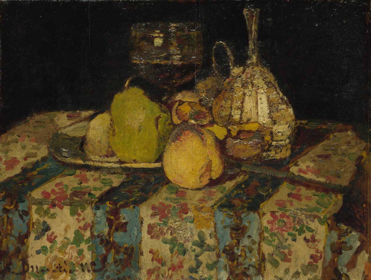 Csendélet: Gyümölcs, c. 1880 alkotó: Adolphe Joseph Thomas Monticelli